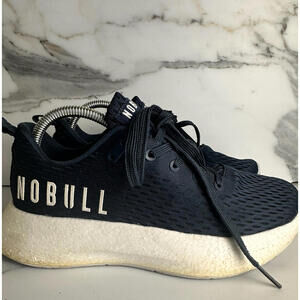 Women's Size 10 Men's Size 8.5 - Nobull Journey Runner Trainer Blue White Shoes